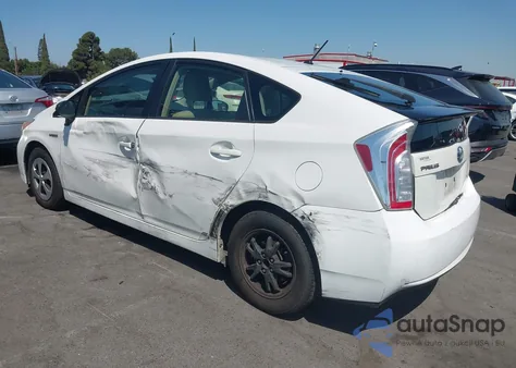 2013 Toyota Prius Two из США, поврежденный, VIN JTDKN3DU1D5635777